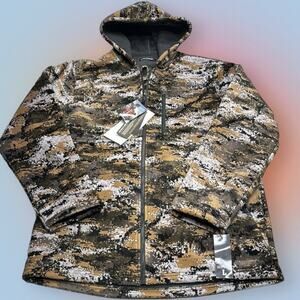 HUNTWORTH Men’s Large WINDPROOF Camouflage Jacket